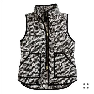 J. Crew Herringbone Excursion Vest